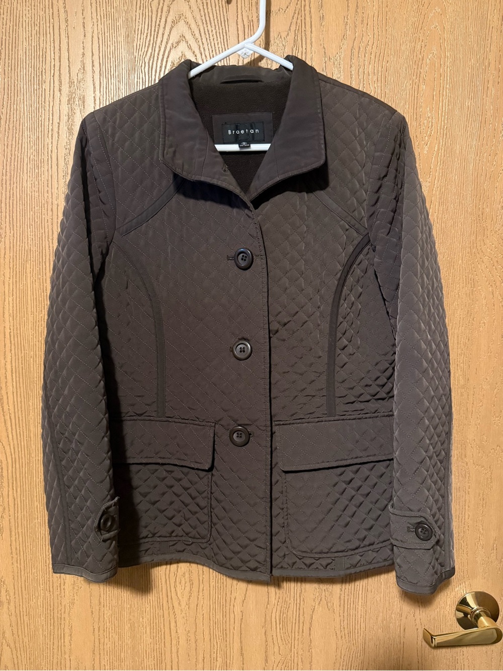 Braetan Quilted Brown Jacket